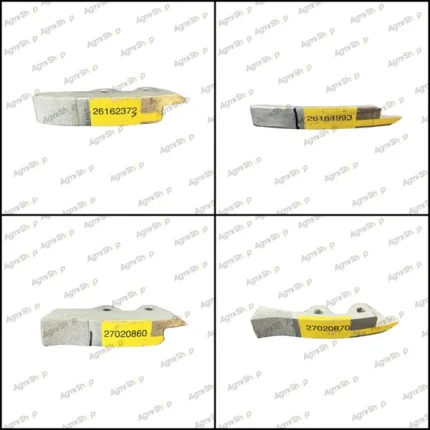 Claas scraper for drum